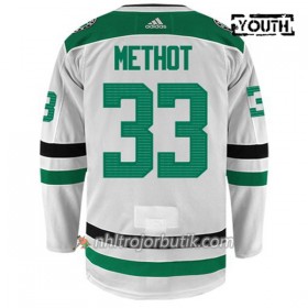 Barn Ishockey Dallas Stars Tröja MARC METHOT 33 Adidas Vit Authentic